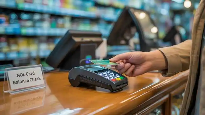 NOL payment via authorized retailer shop