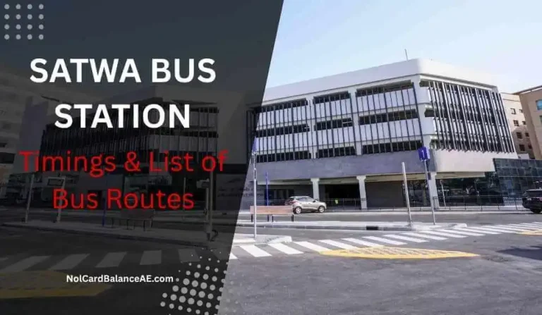 Al Satwa Bus Station